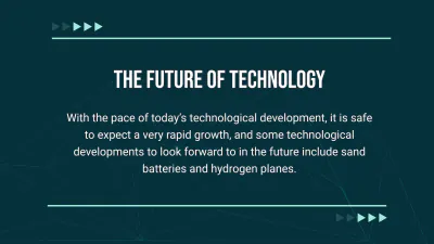 Free Technology  Infographic Presentation Template to Edit Online