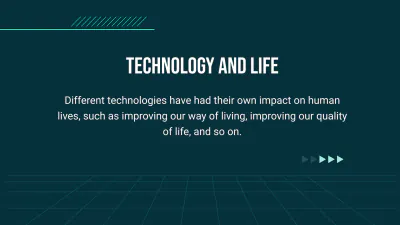 Free Technology  Infographic Presentation Template to Edit Online