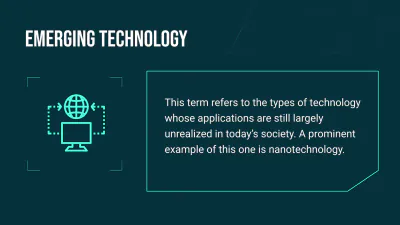 Free Technology  Infographic Presentation Template to Edit Online