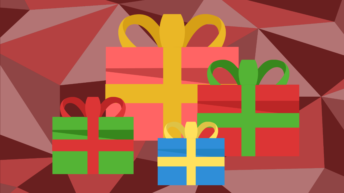 Boxing Day Texture Background Template