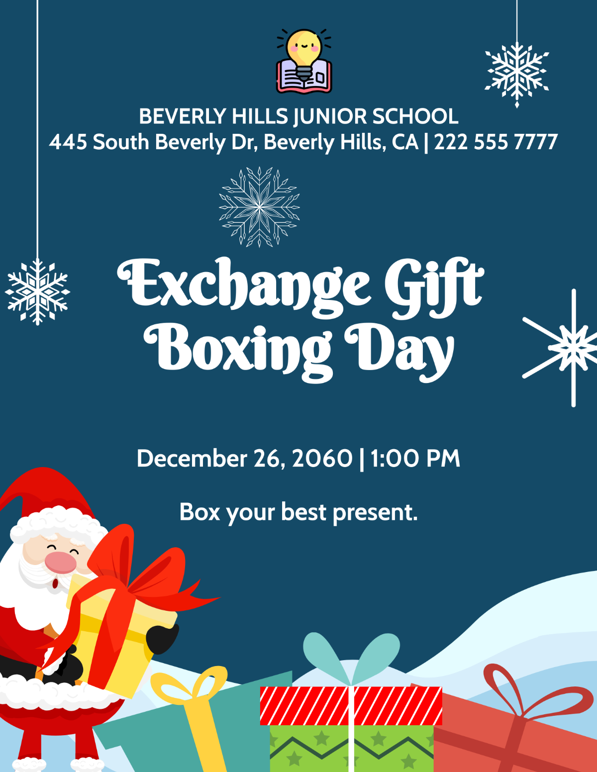 Party Boxing Day Flyer Template - Edit Online & Download