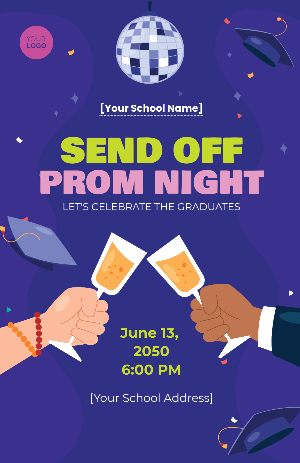 Prom Poster Template