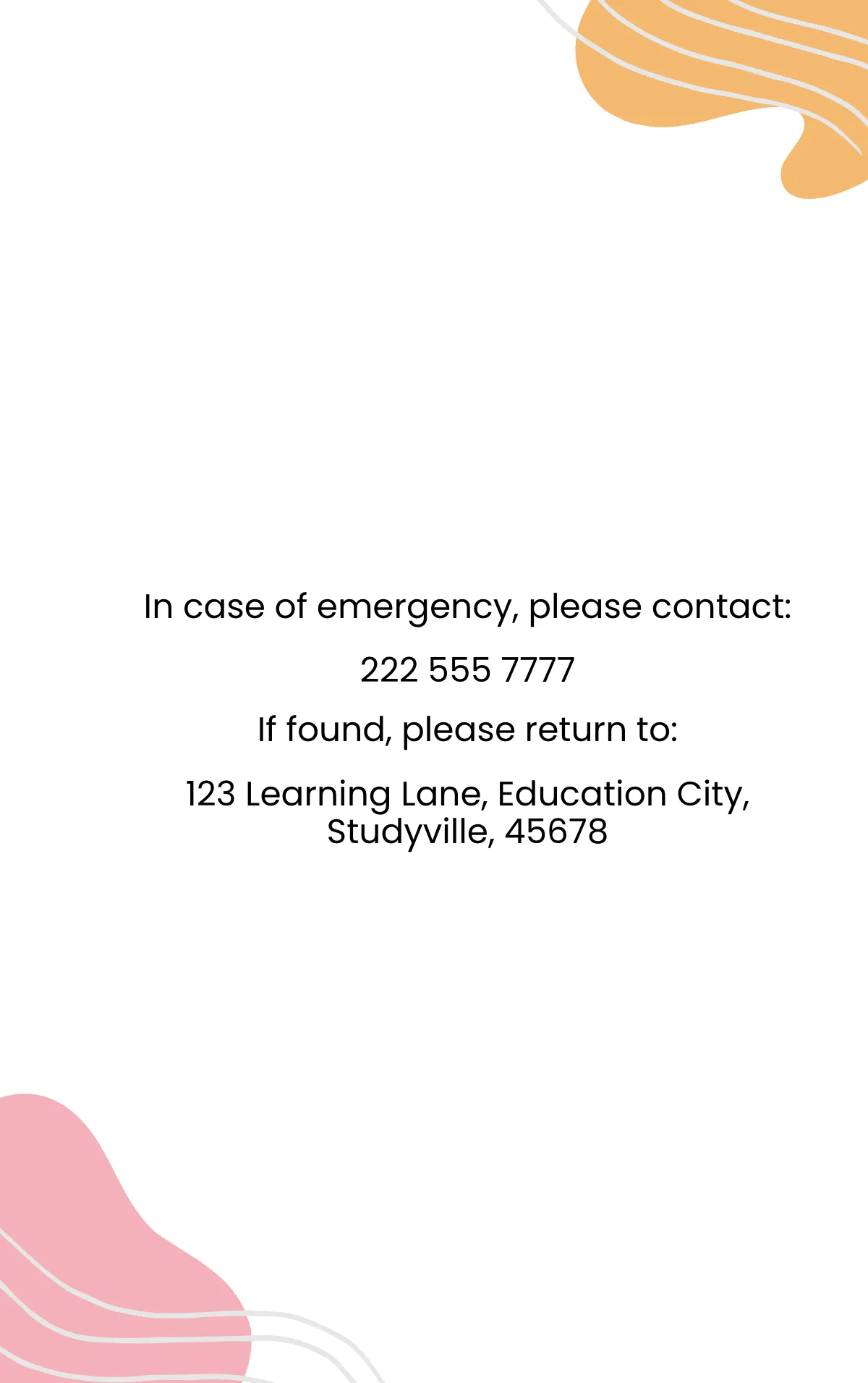 Free Homeschool Teacher ID Card Template to Edit Online