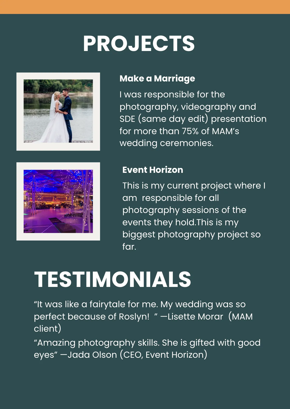 Free Fine Art Photography Portfolio Template to Edit Online