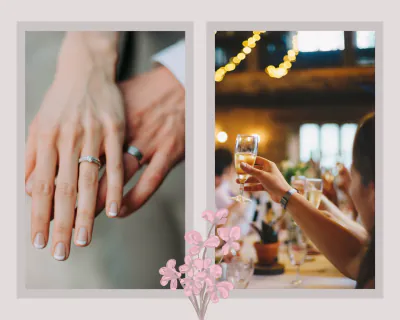 Free Vintage Wedding Album Template to Edit Online