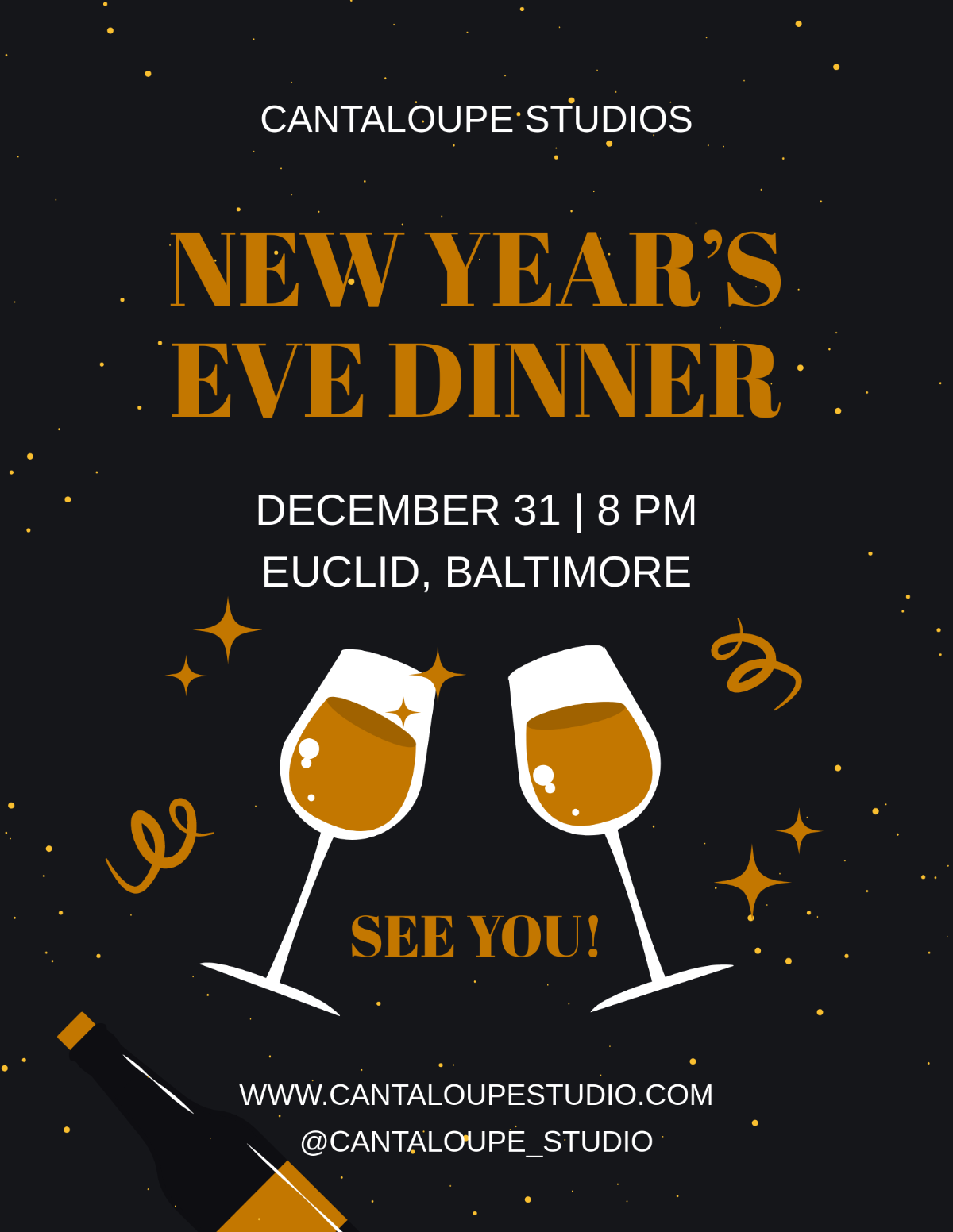 New Year's Eve Event Flyer Template