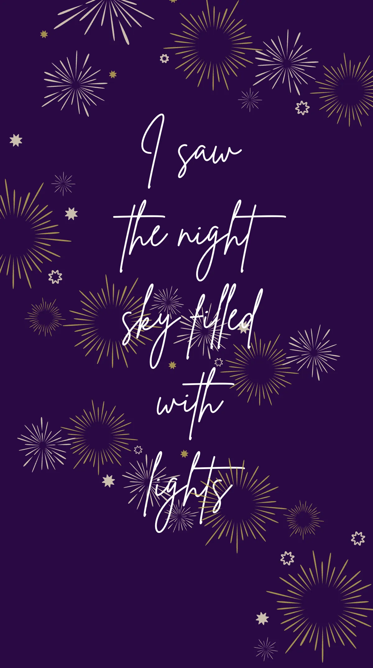 Free New Year's Eve Instagram Story Template to Edit Online