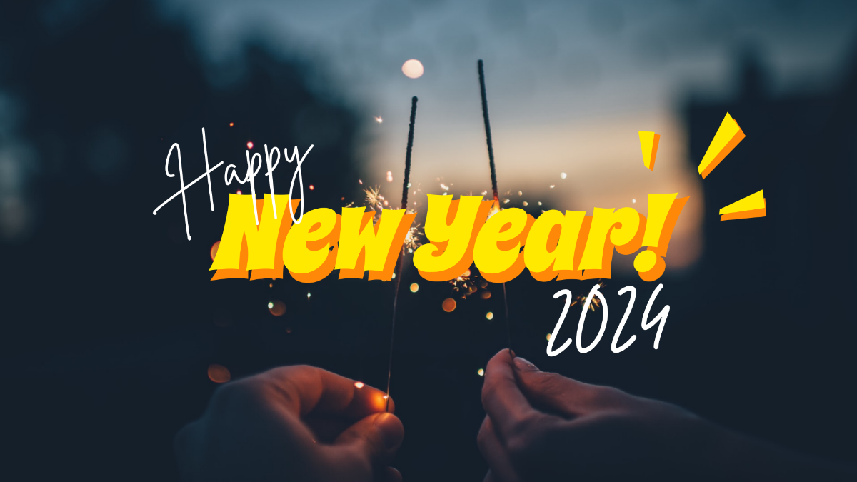 New Year's Eve Picture Background Template