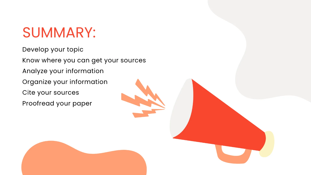 Free Research Infographic Presentation Template to Edit Online