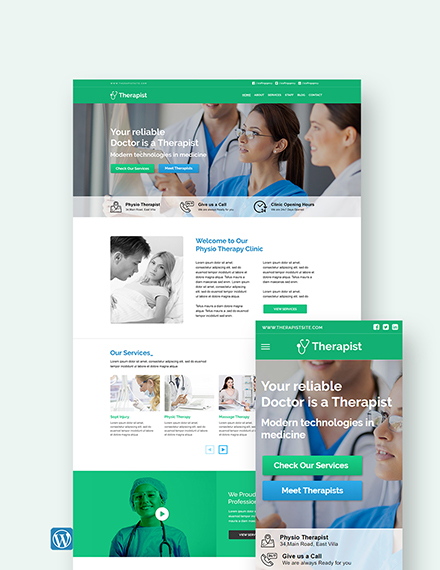 Cleaning Service WordPress Theme/Template Download in Wordpress
