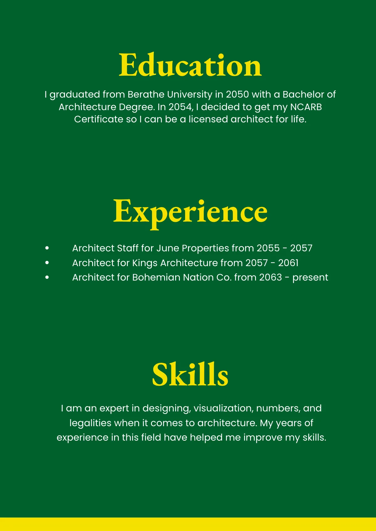 Free Architecture Photography Portfolio Template to Edit Online