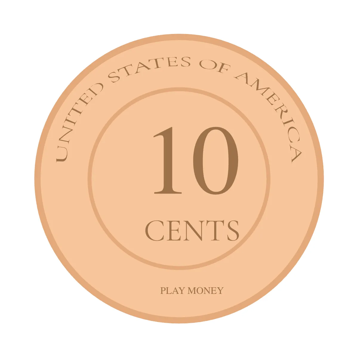 Free Play Money Coin Template to Edit Online