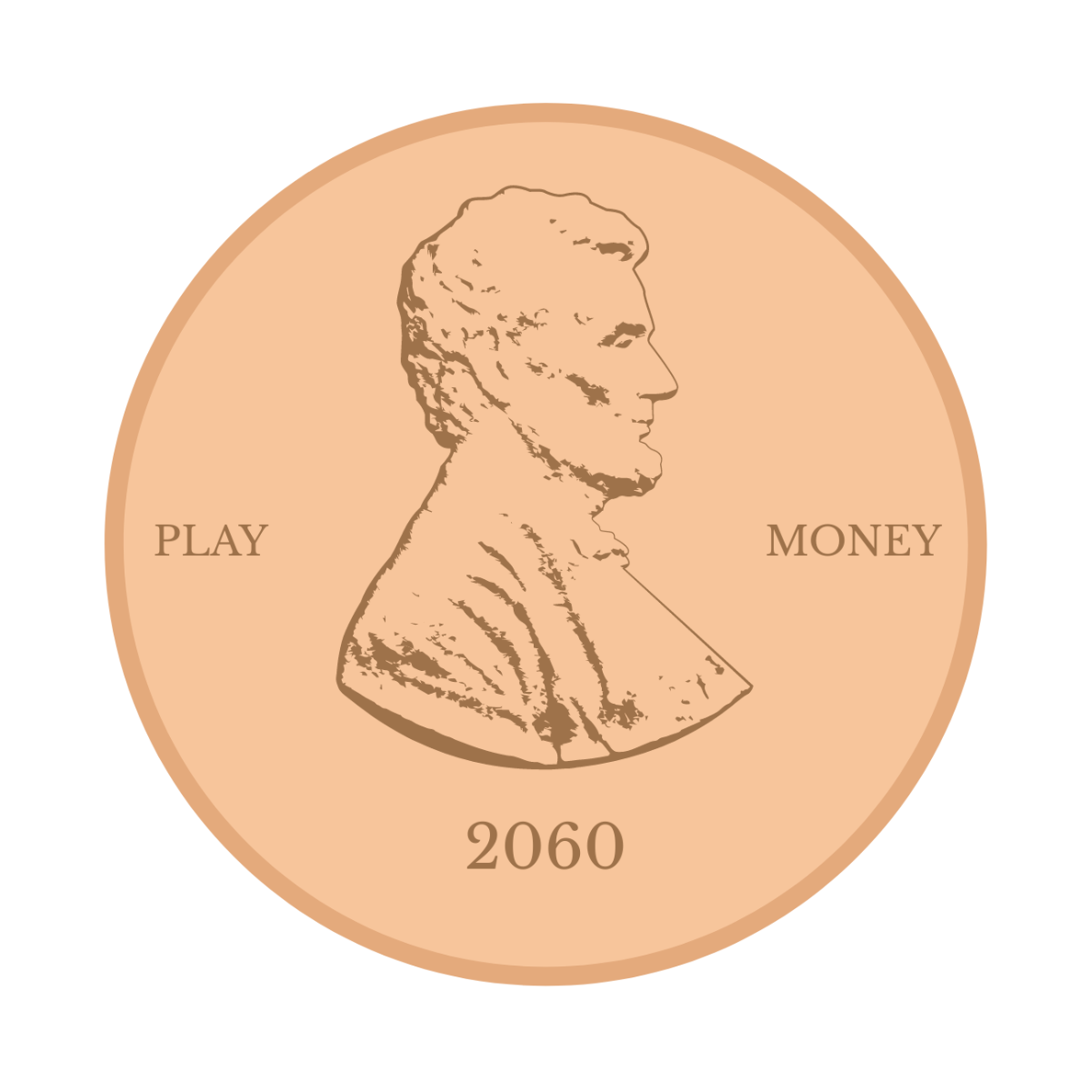 Free Play Money Coin Template