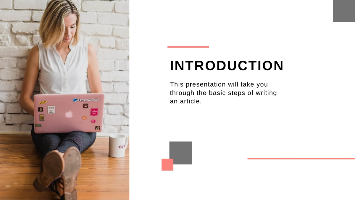 Free Process Infographic Presentation Template to Edit Online