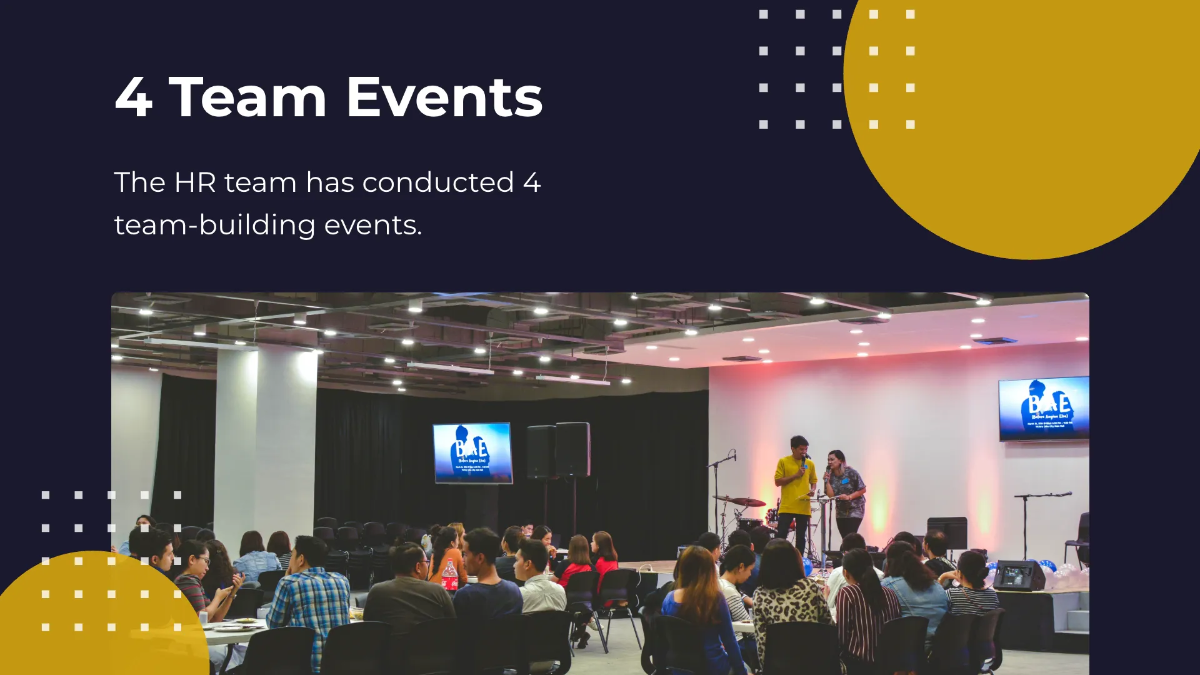 Free HR Infographic Presentation Template to Edit Online