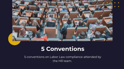 Free HR Infographic Presentation Template to Edit Online