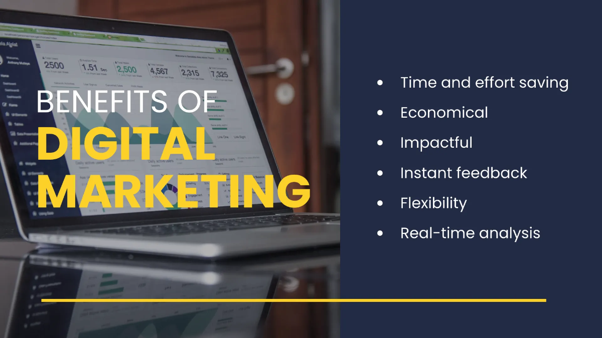 Free Digital Marketing Presentation Template to Edit Online