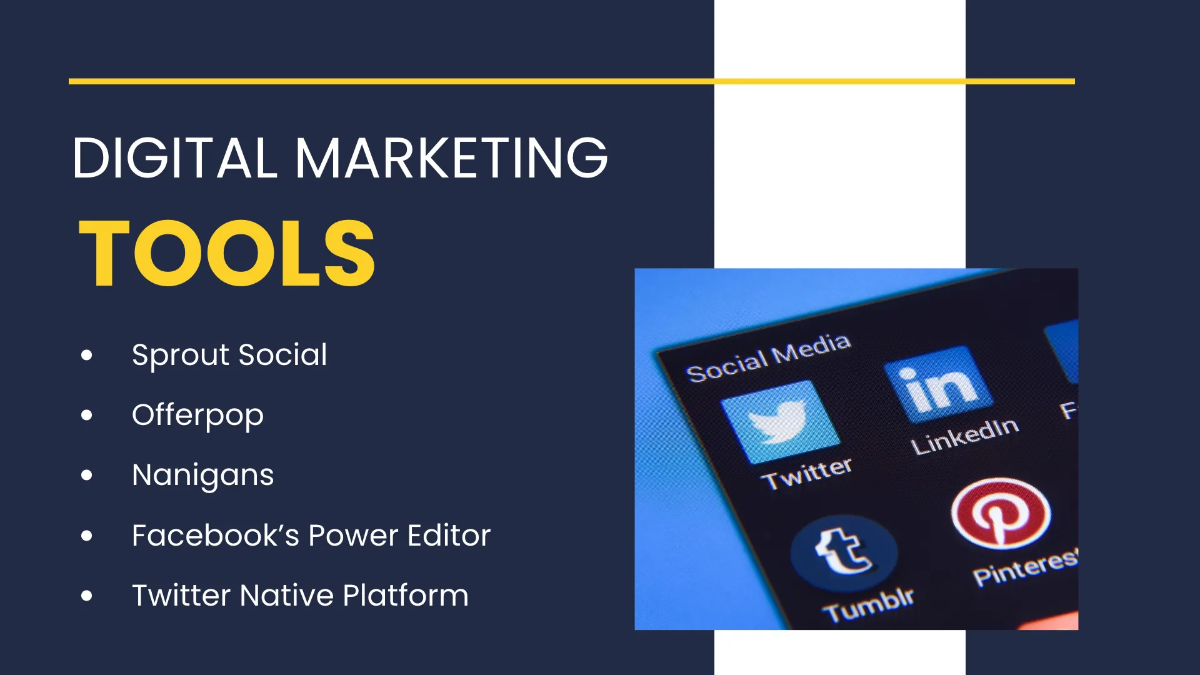 Free Digital Marketing Presentation Template to Edit Online