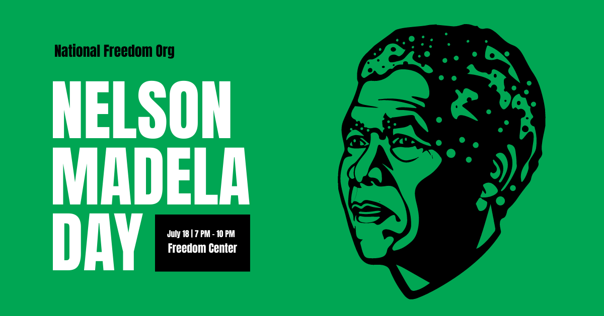 Free Nelson Mandela Day Facebook Post Template
