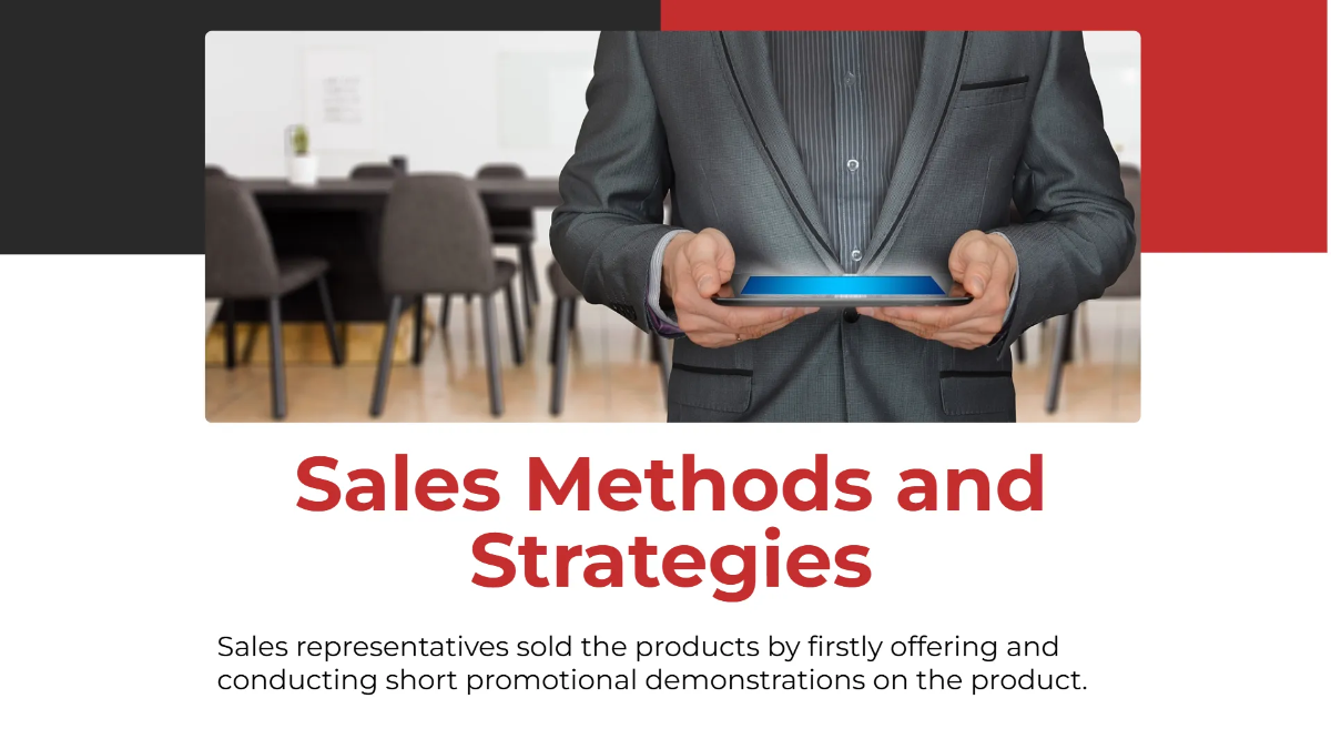 Free Sales And Marketing Presentation Template to Edit Online