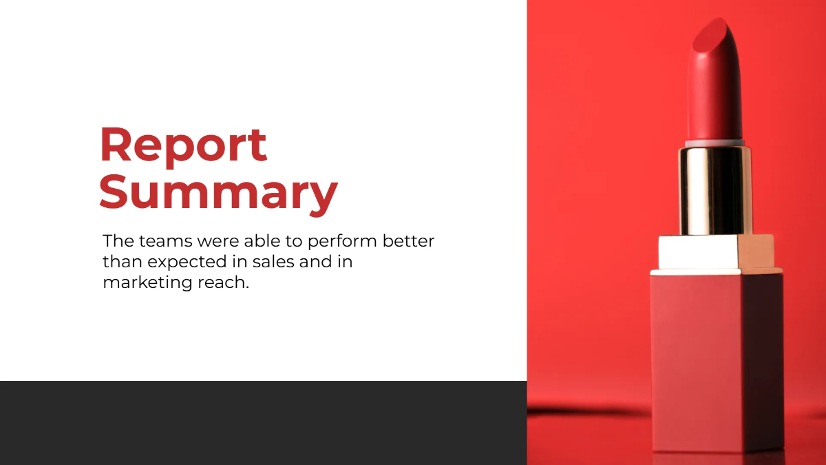 Free Sales And Marketing Presentation Template to Edit Online