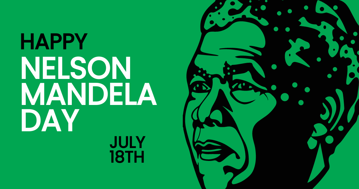 Nelson Mandela Day Linkedin Post Template