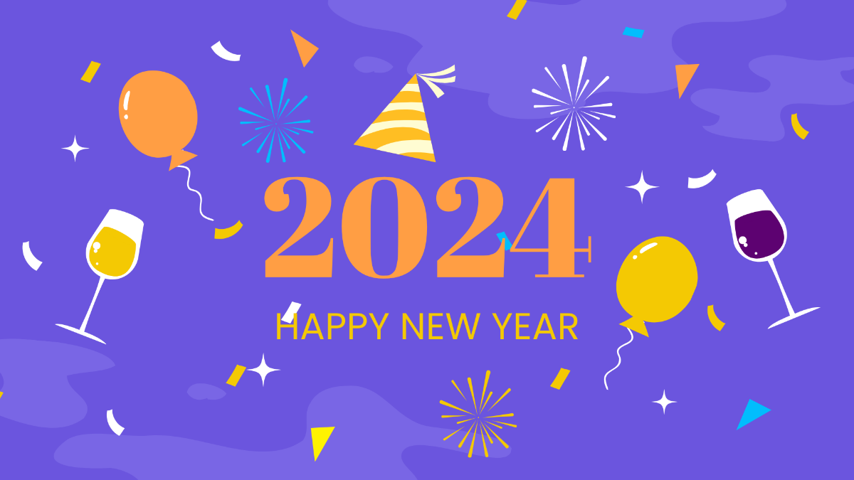 New Year's Day Design Background Template