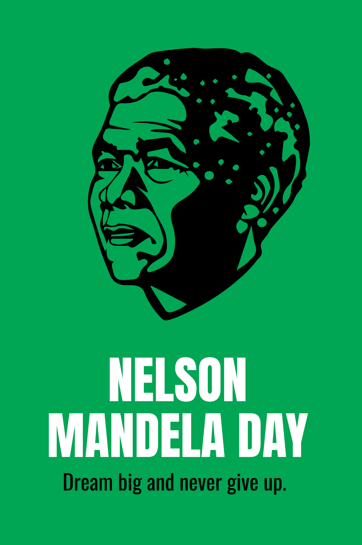 Nelson Mandela Day Tumblr Post Template