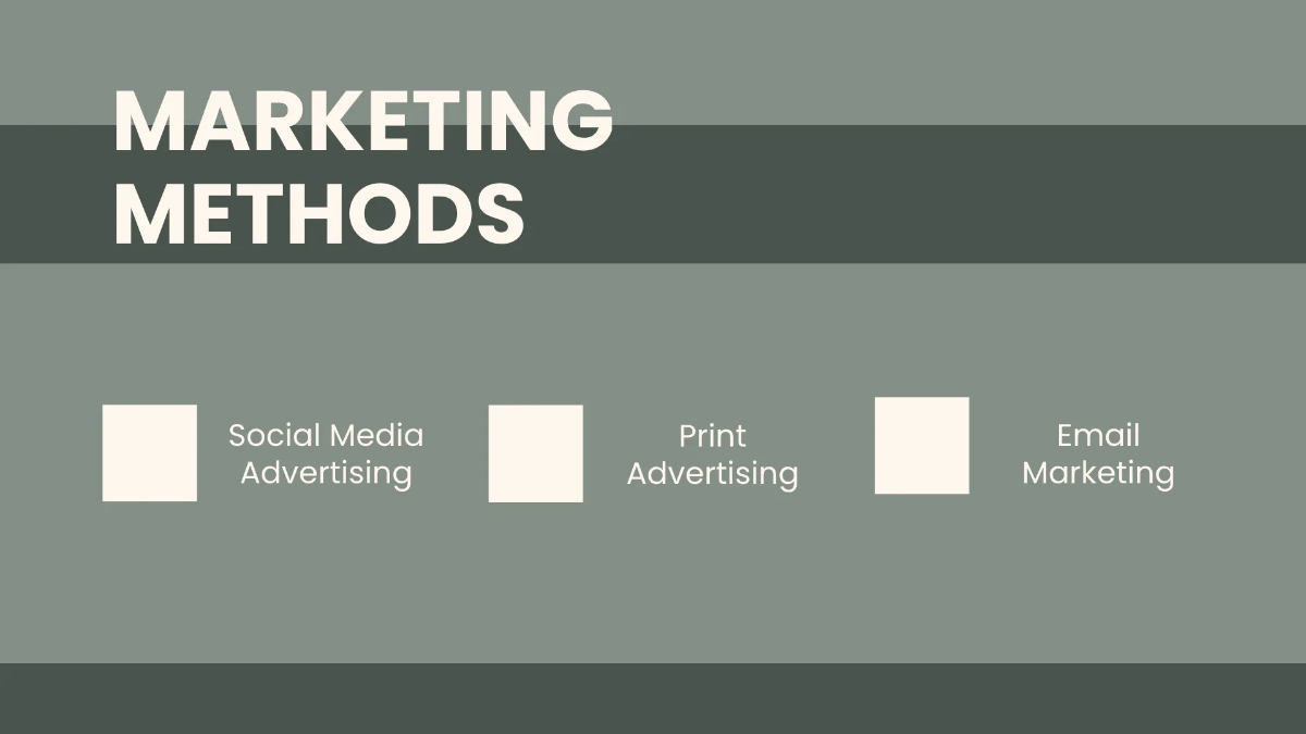 Free Professional Marketing Presentation Template to Edit Online