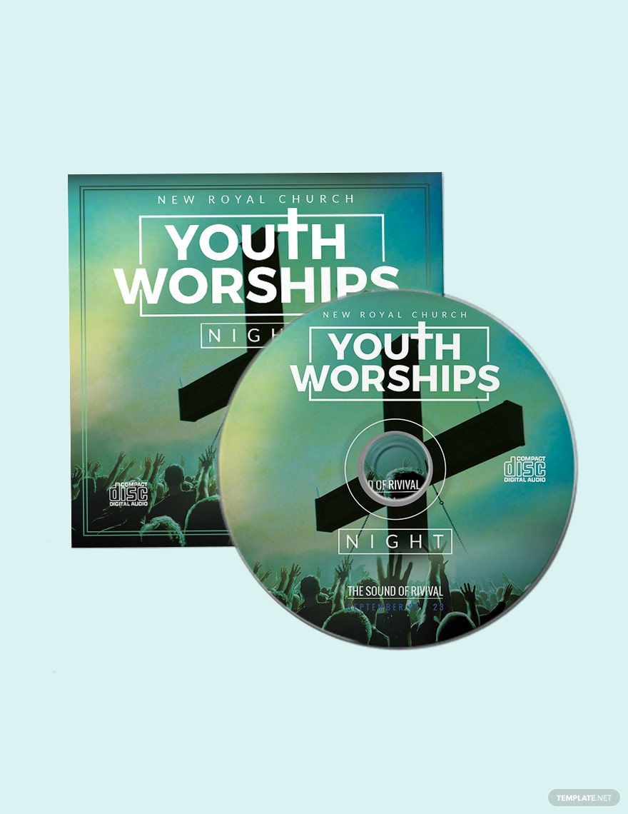 Worship CD Cover Template