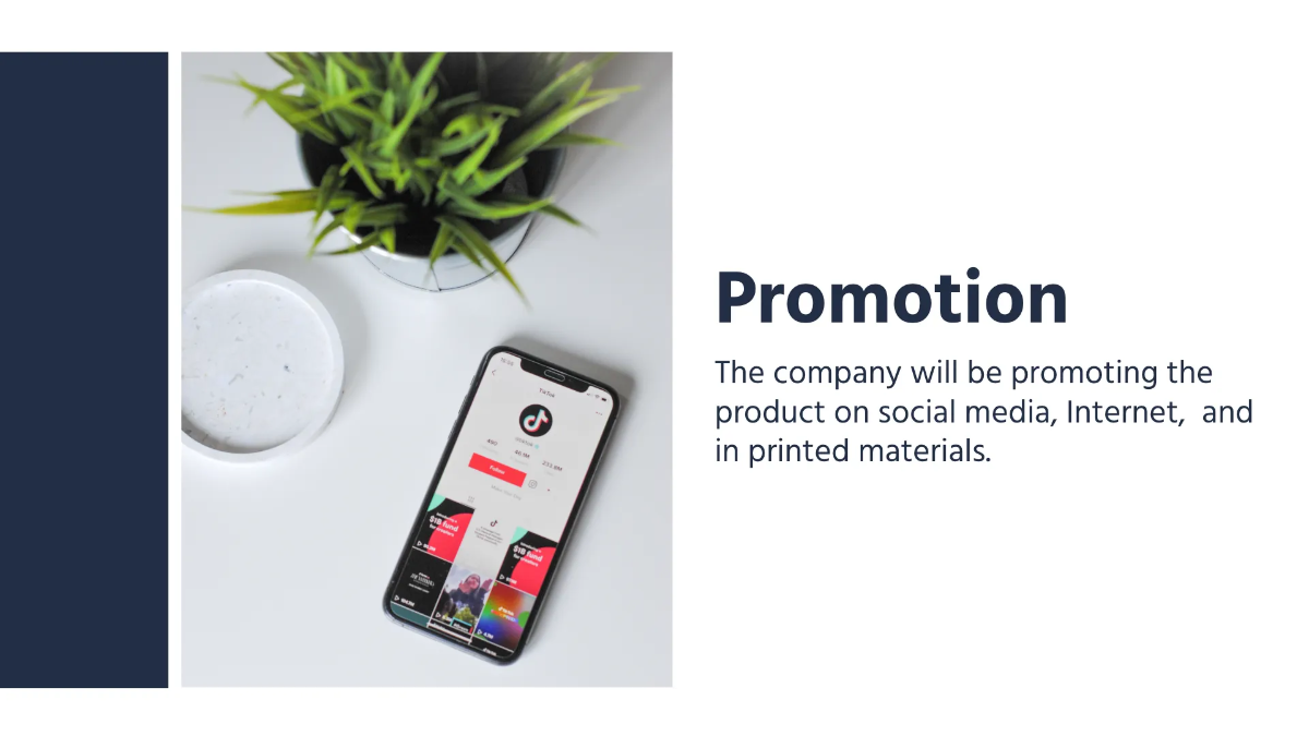 Free Marketing Mix Presentation Template to Edit Online