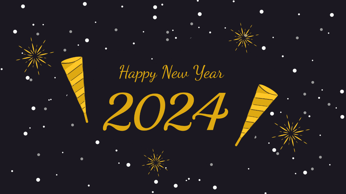 New Year's Day Texture Background Template