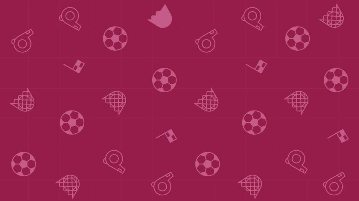 World Cup 2022 Pattern Background Template