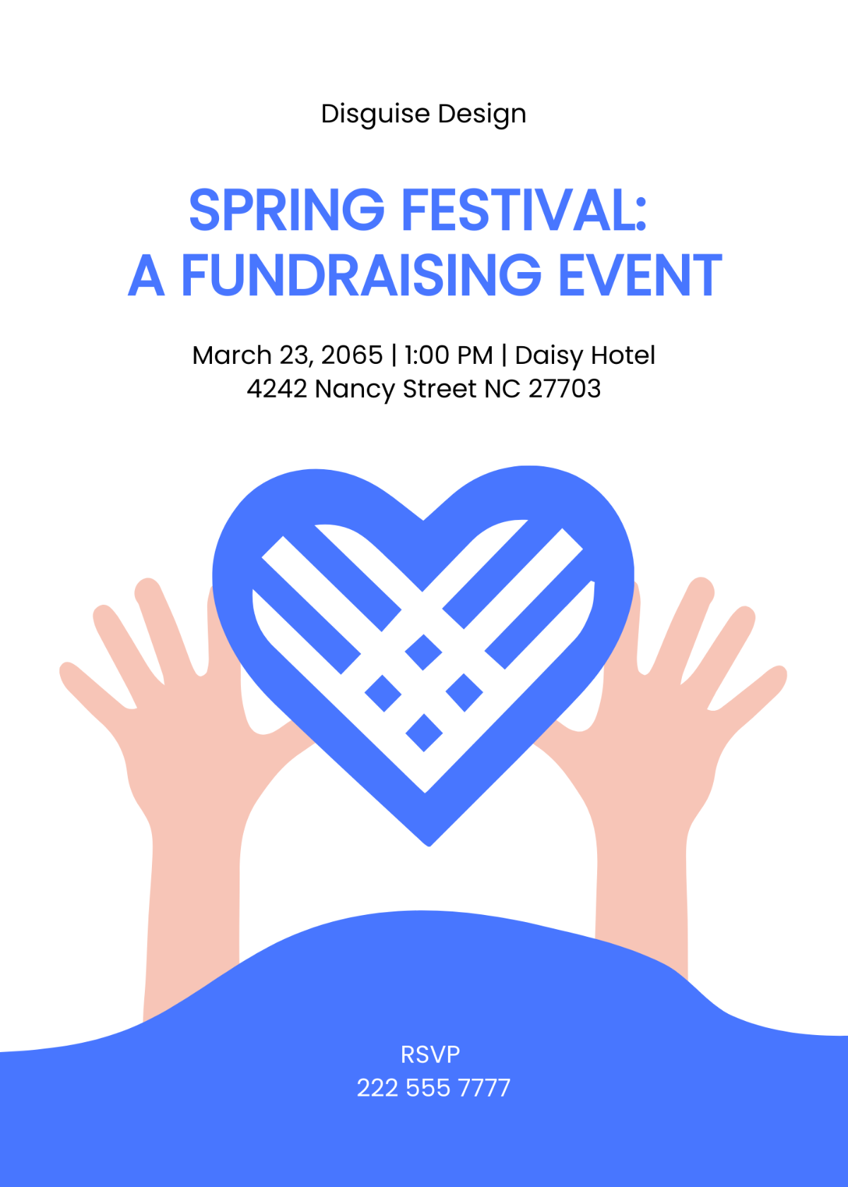 Fundraising Fest Invitation Template