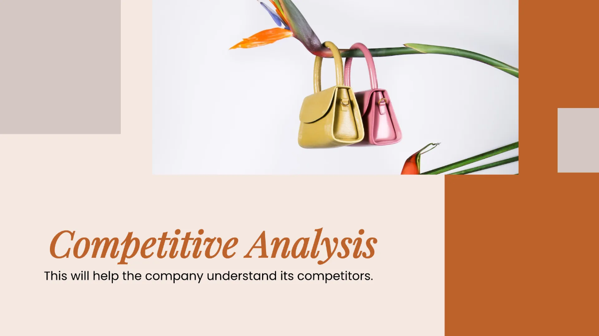 Free Marketing Logistics Presentation Template to Edit Online