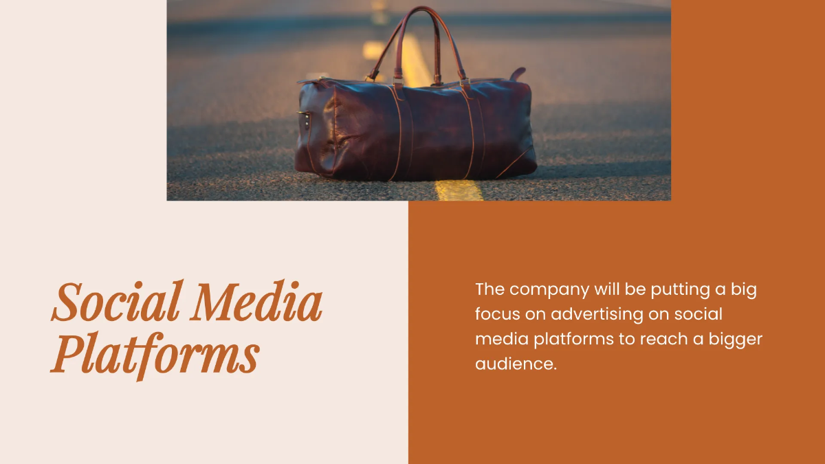 Free Marketing Logistics Presentation Template to Edit Online