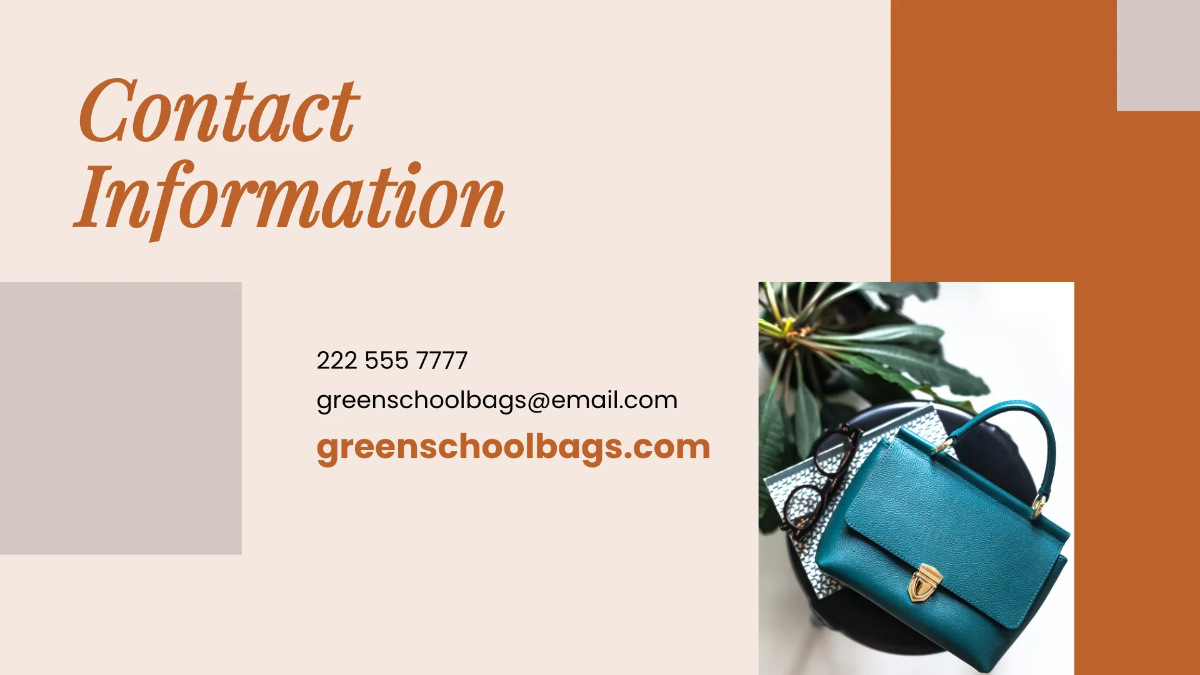 Free Marketing Logistics Presentation Template to Edit Online