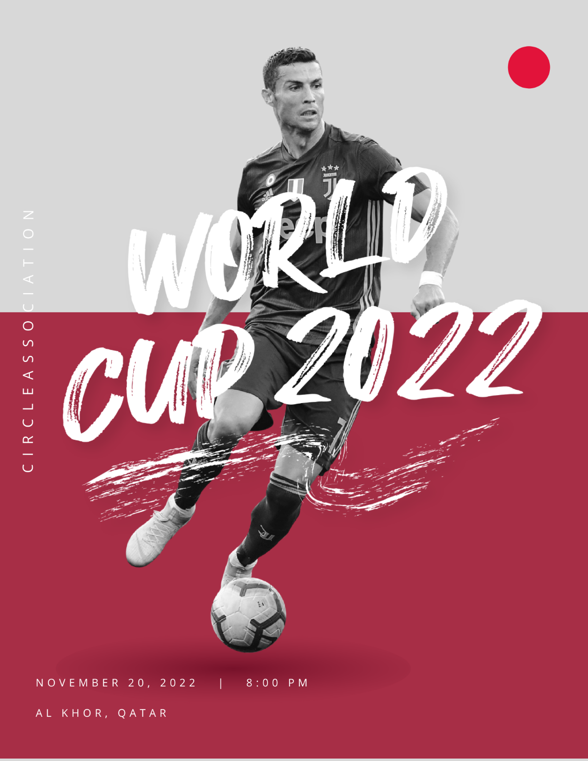 World Cup 2022 Mockup Flyer Template - Edit Online & Download