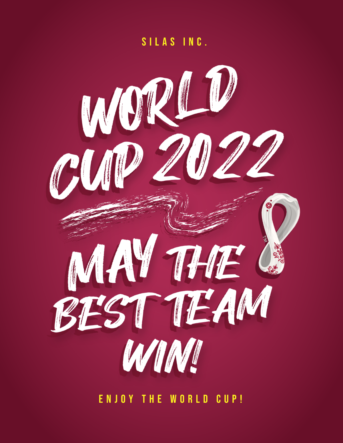 Blank World Cup 2022 Flyer