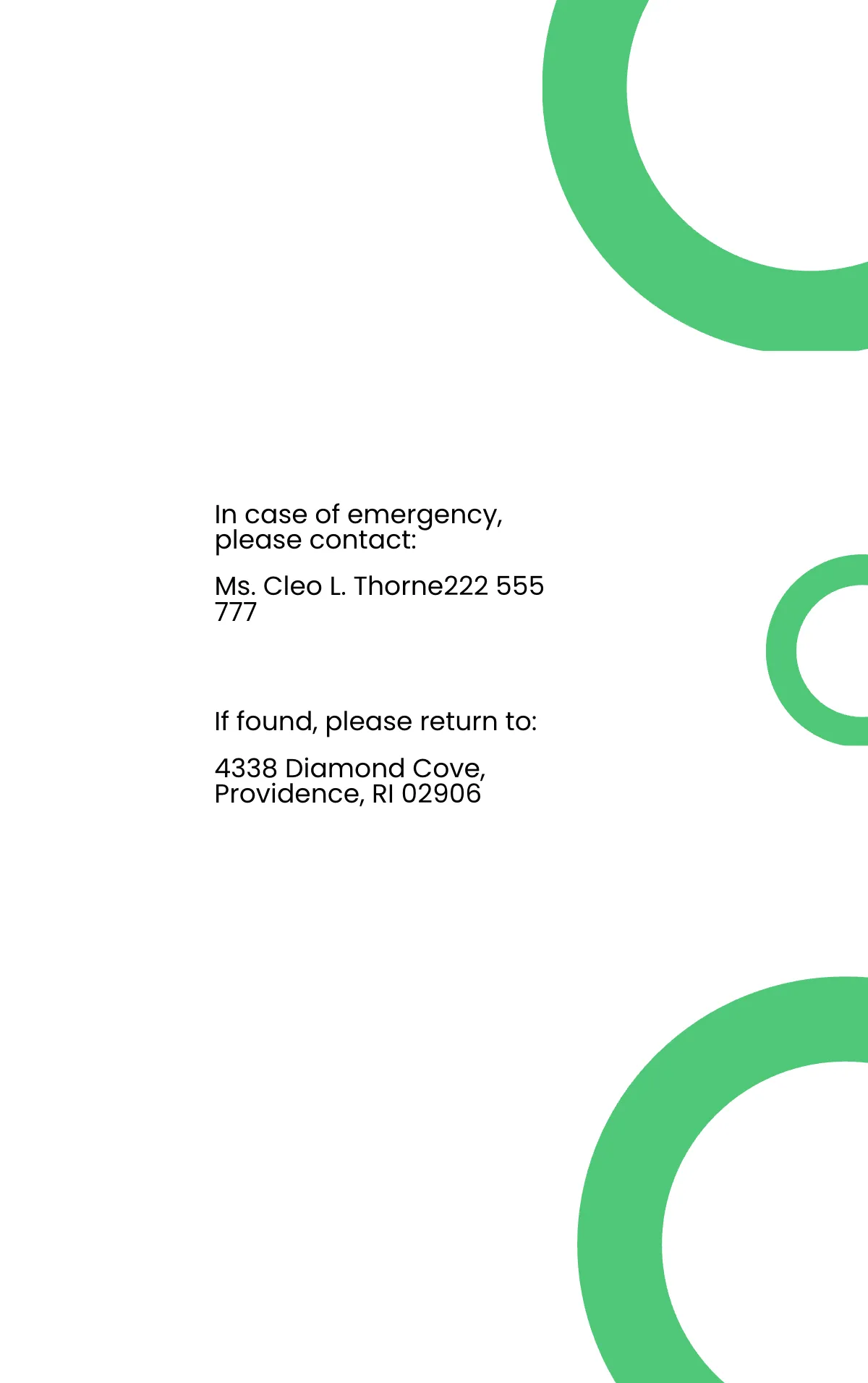 Free Private Doctor ID Card Template to Edit Online