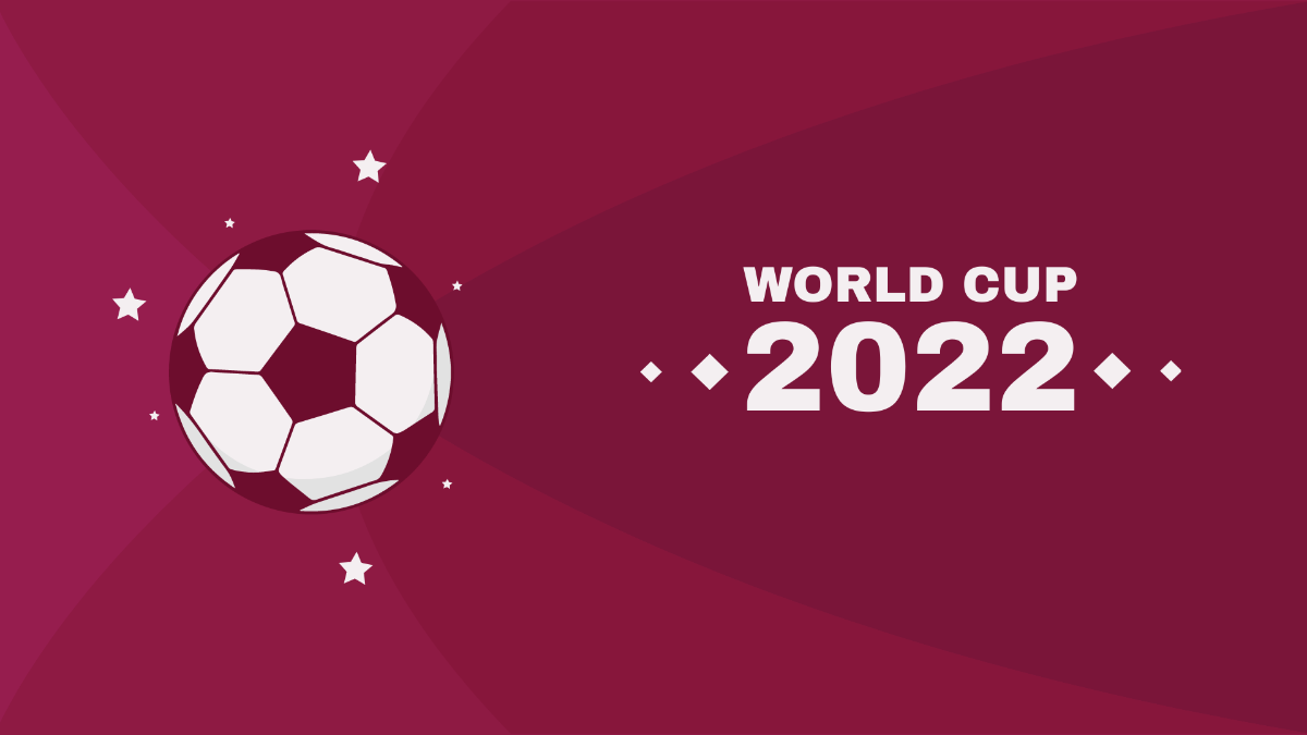 World Cup 2022 Texture Background Template