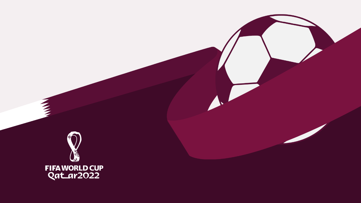 World Cup 2022 Wallpaper Background Template