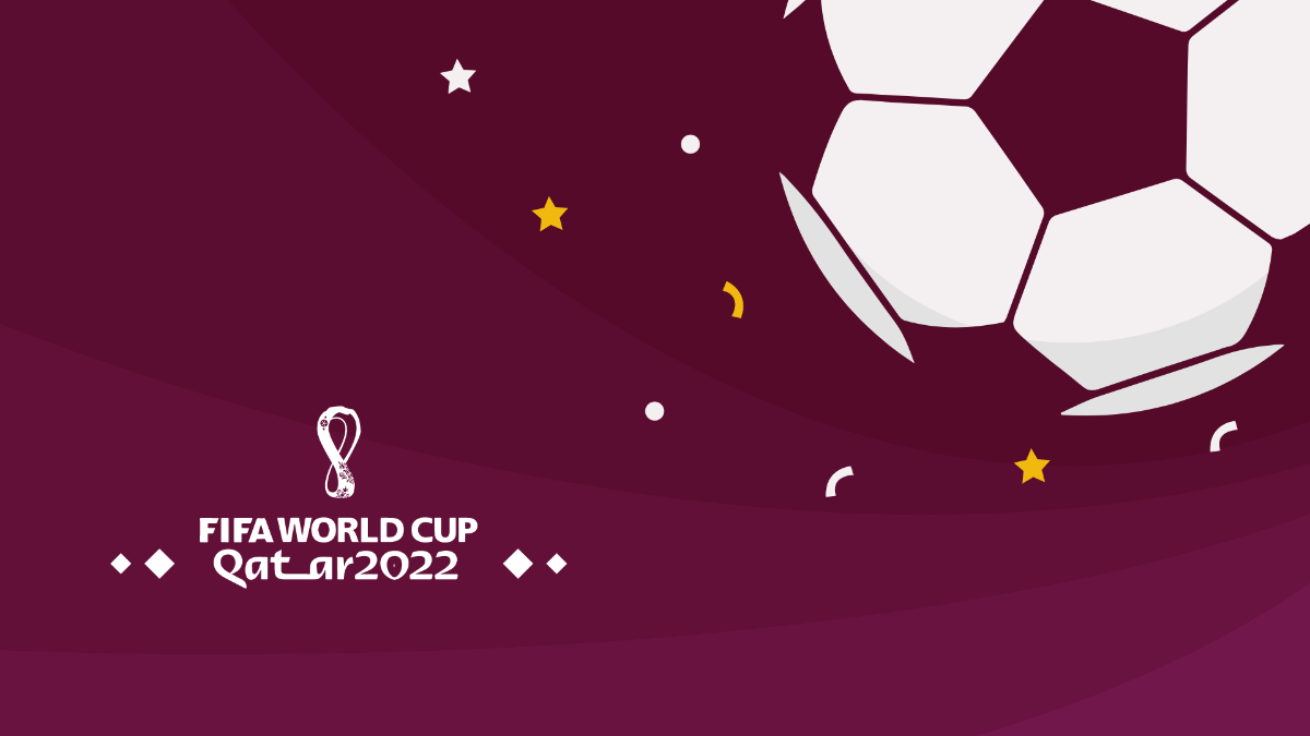 Happy World Cup 2022 Background Template