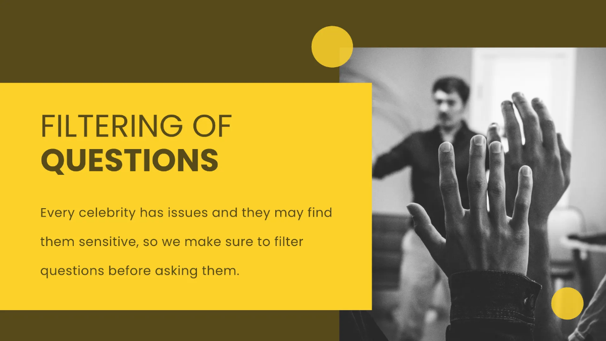 Free Press Conference Presentation Template to Edit Online