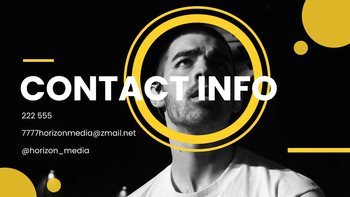 Free Press Conference Presentation Template to Edit Online