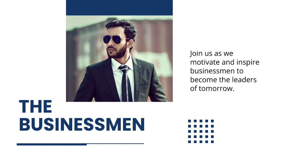 Free Business Leadership Conference Presentation Template to Edit Online