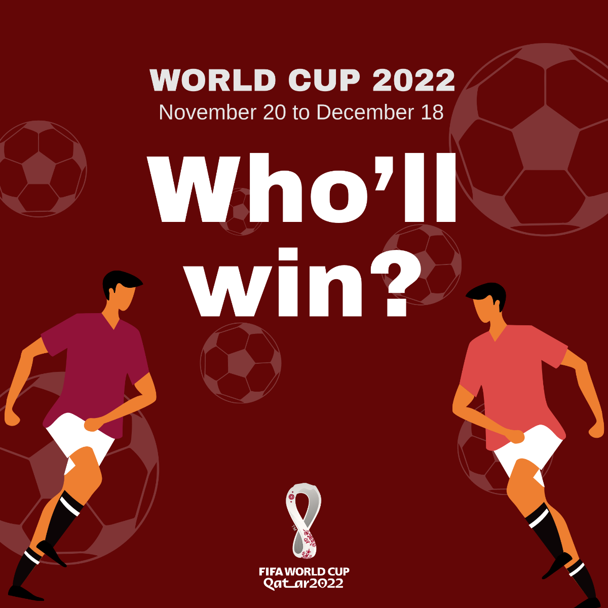 World Cup 2022 Facebook Ad Banner Template