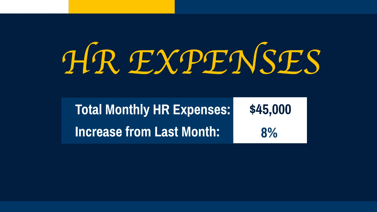 Free Monthly Report Presentation Template to Edit Online