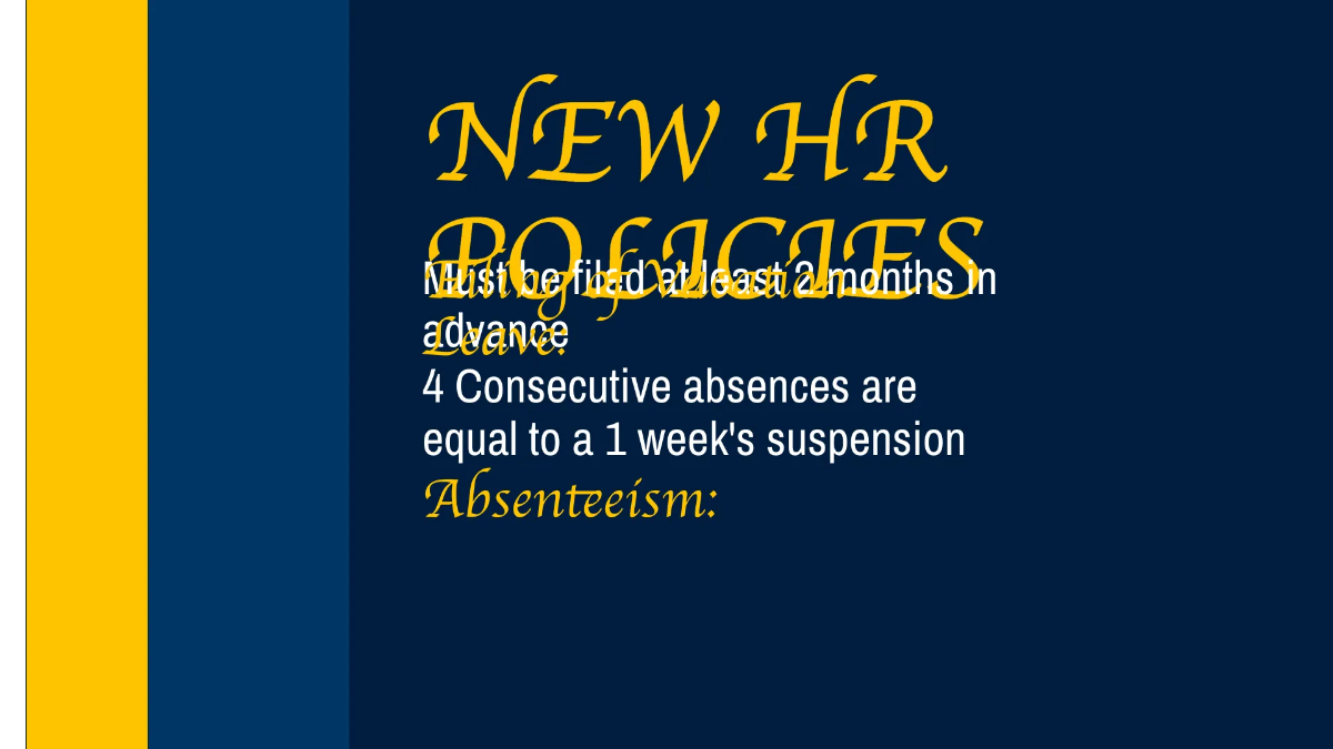 Free Monthly Report Presentation Template to Edit Online