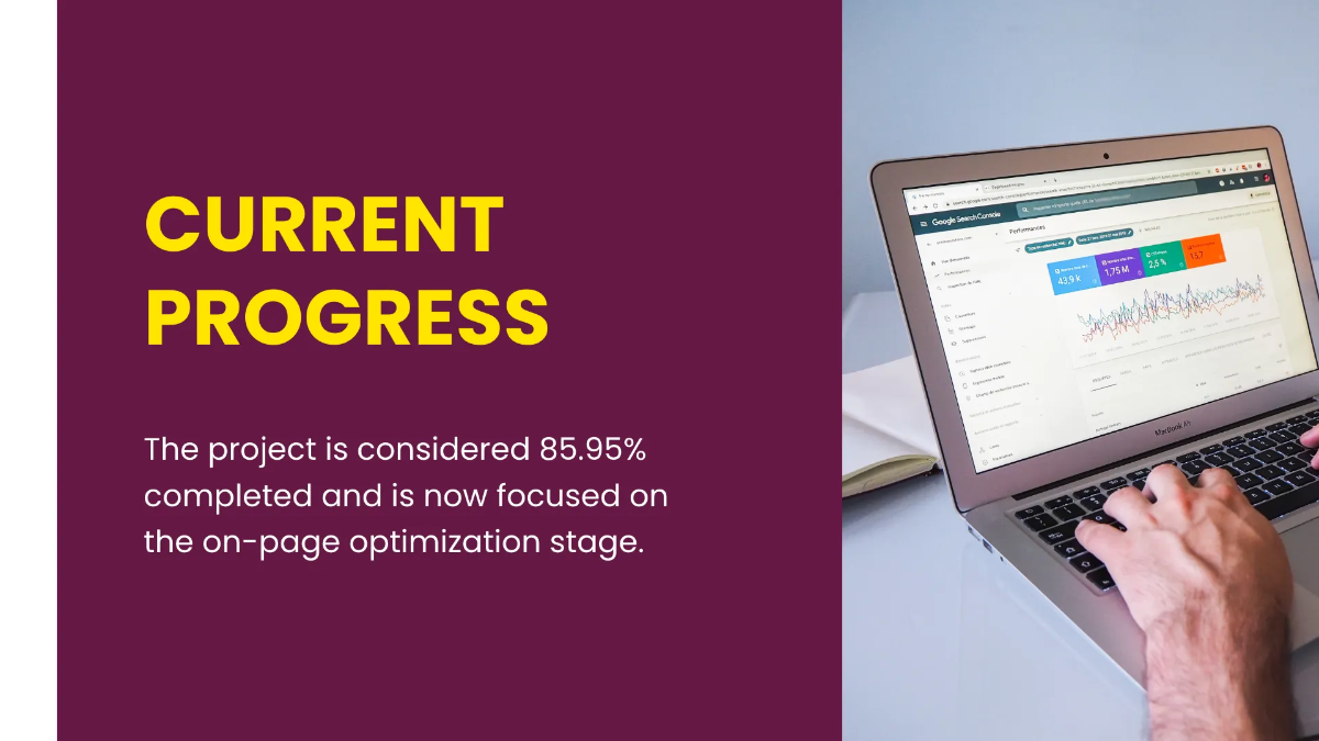 Free Progress Report Presentation Template to Edit Online